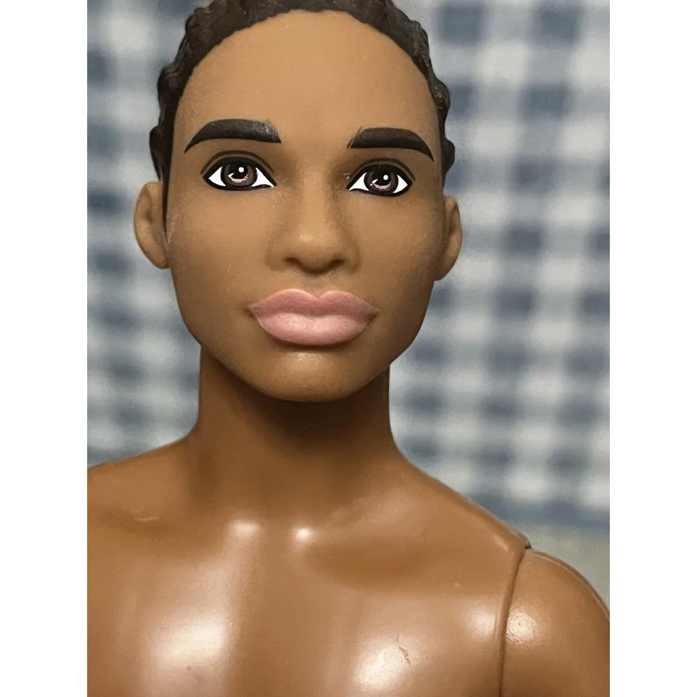 Barbie Ken Beach Doll African American Nude‎ Mattel